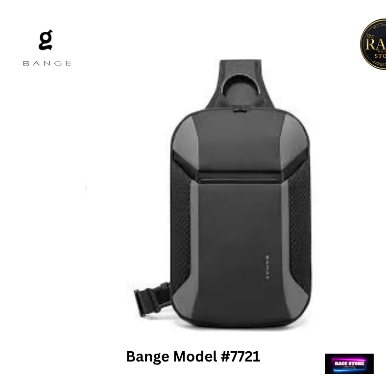 The BANGE 7721 (BG-7721) is a compact crossbody/body sling bag designed for everyday carry, travel, commuting, and rainy-day use.