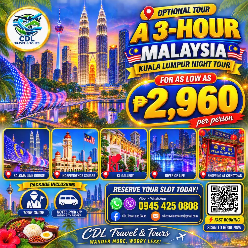 [OPTIONAL TOUR] KUALA LUMPUR NIGHT TOUR