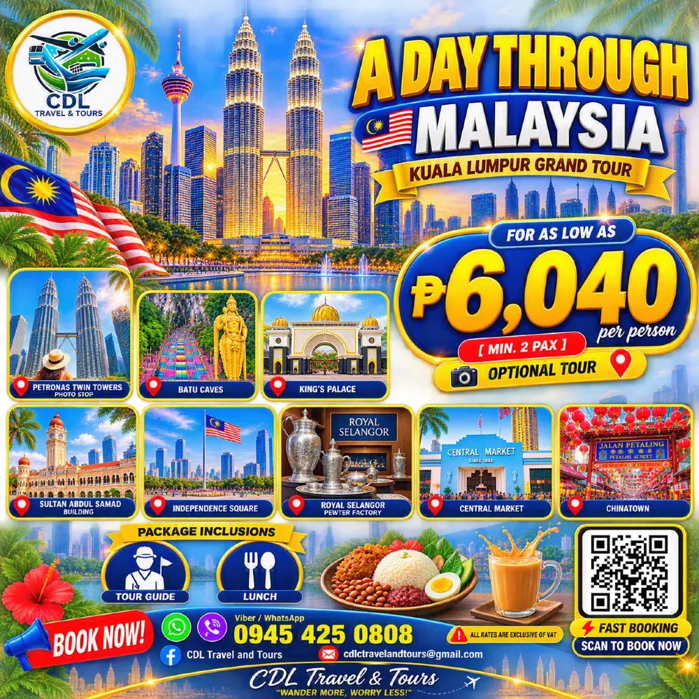 [OPTIONAL TOUR] KUALA LUMPUR GRAND TOUR