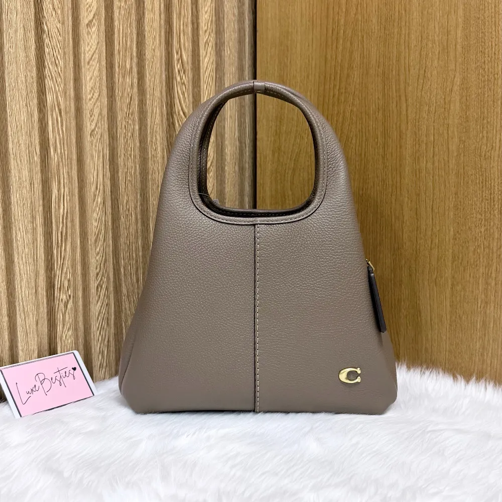 COACH Retail Lana Shoulder Bag 23 in Dark Stone