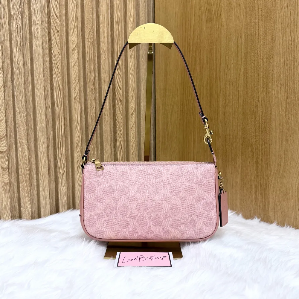 COACH Plaza Bag 22 In Signature Canvas | Melon Pink