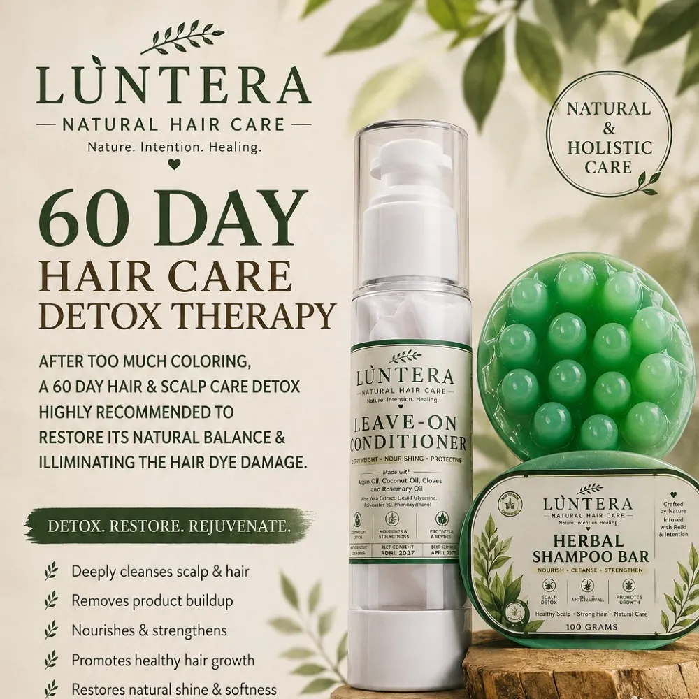 LUNTERA Natural Hair Care Set 
