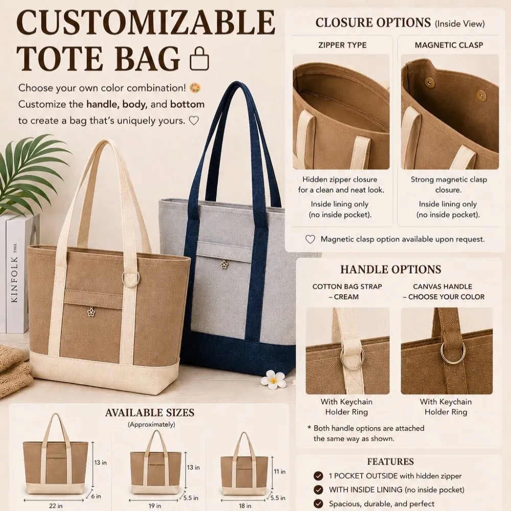Tote bag - Customize your color