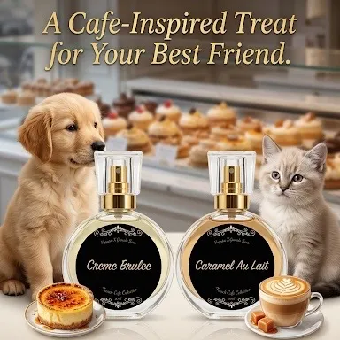 Pet Cologne French café Collection Caramel Au Lait