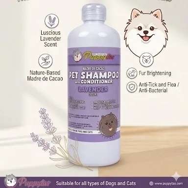 Pet Shampoo in Lavender scent
