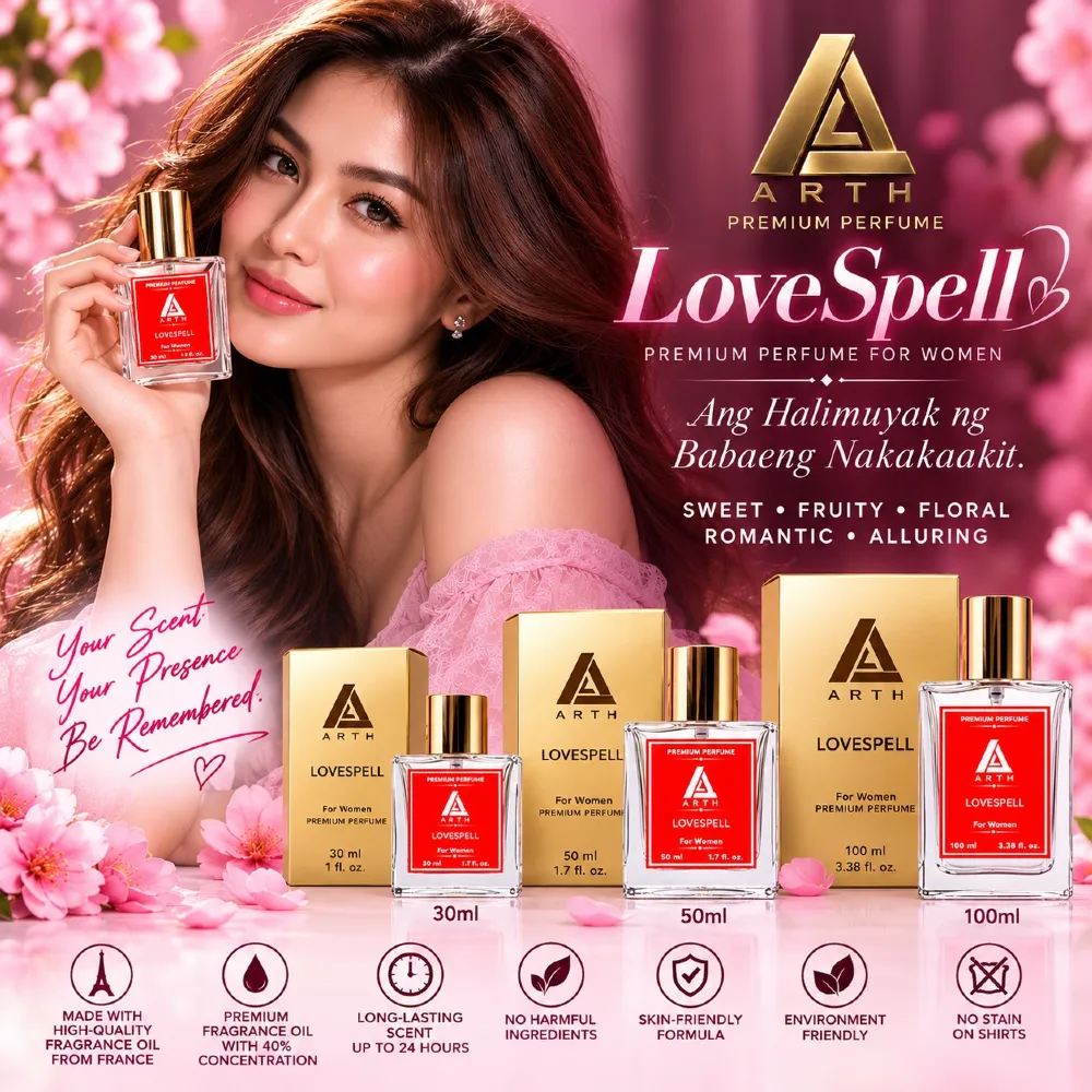 ARTH LOVESPELL Premium Perfume for Women