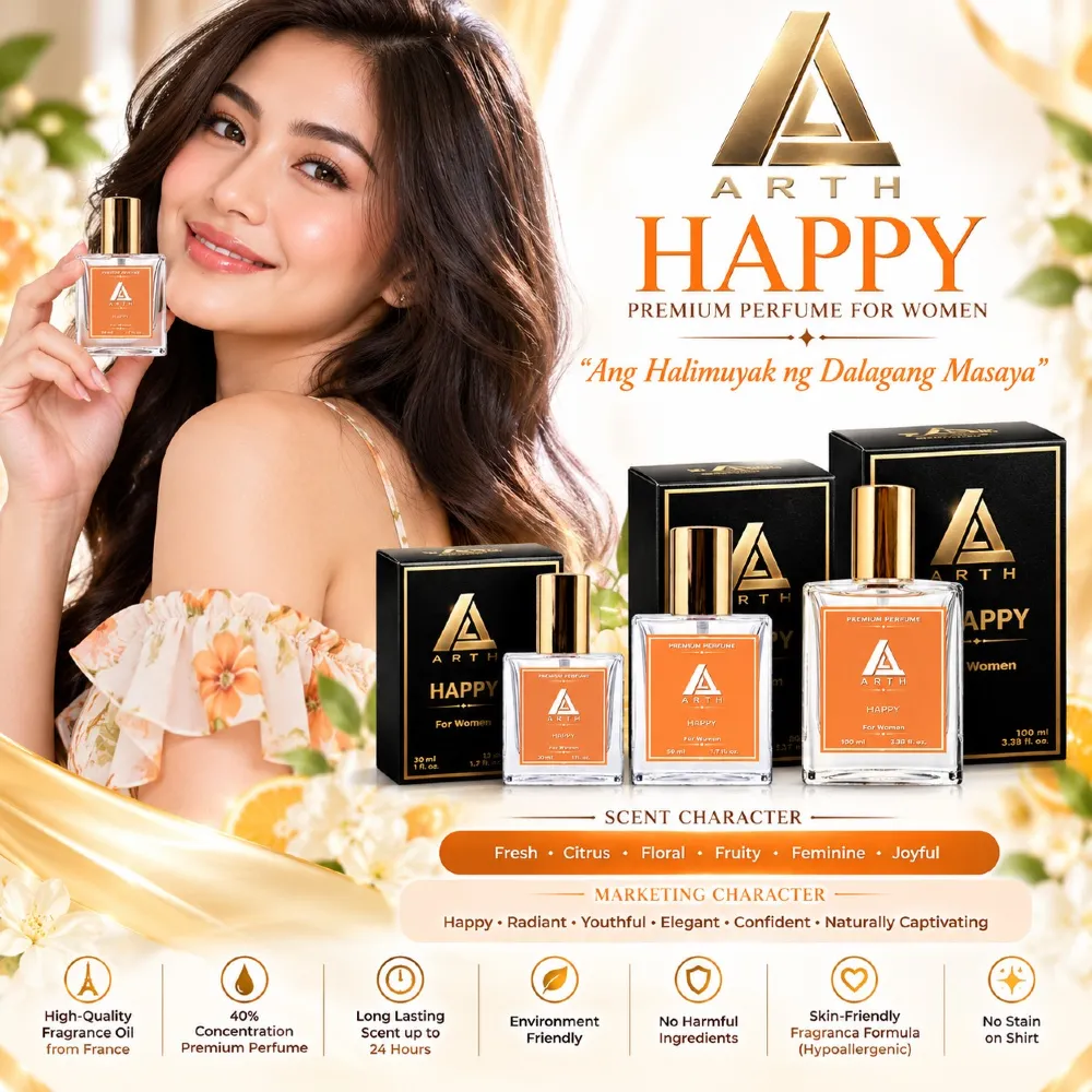 ARTH HAPPY Premium Perfume for Women